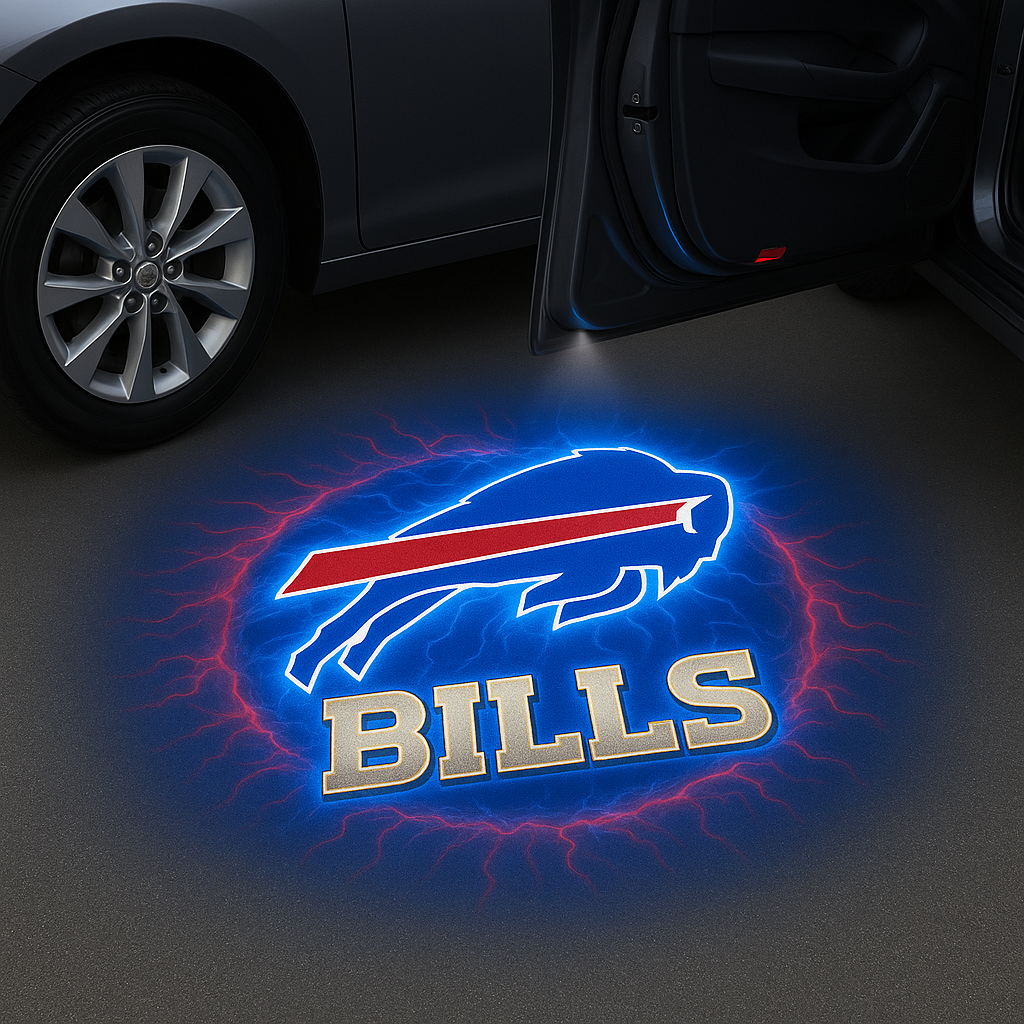 NFL x BUF Car Welcome Lights HLP