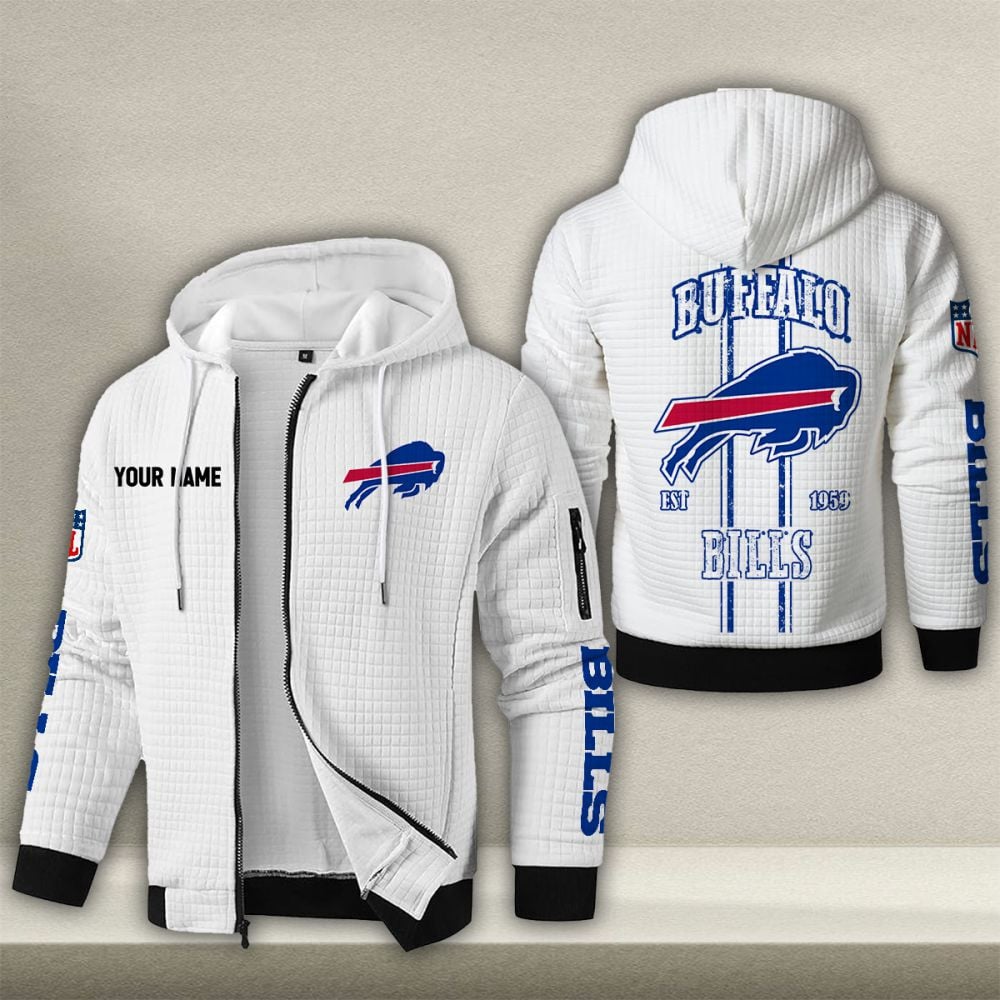 NFL x BUF Waffle Zip Hoodie HLP