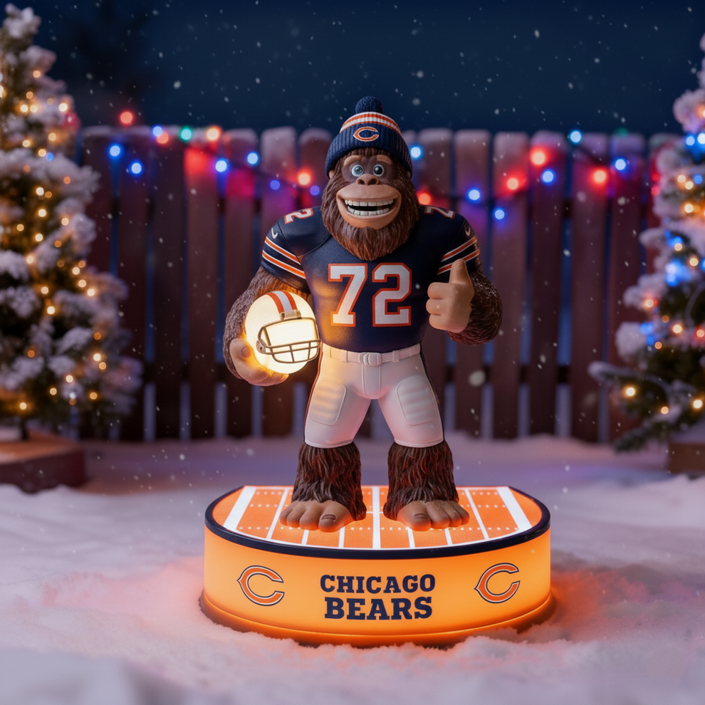 NFL x CB Bigfoot Gridiron Guardian Collectible Statue V1 NAK