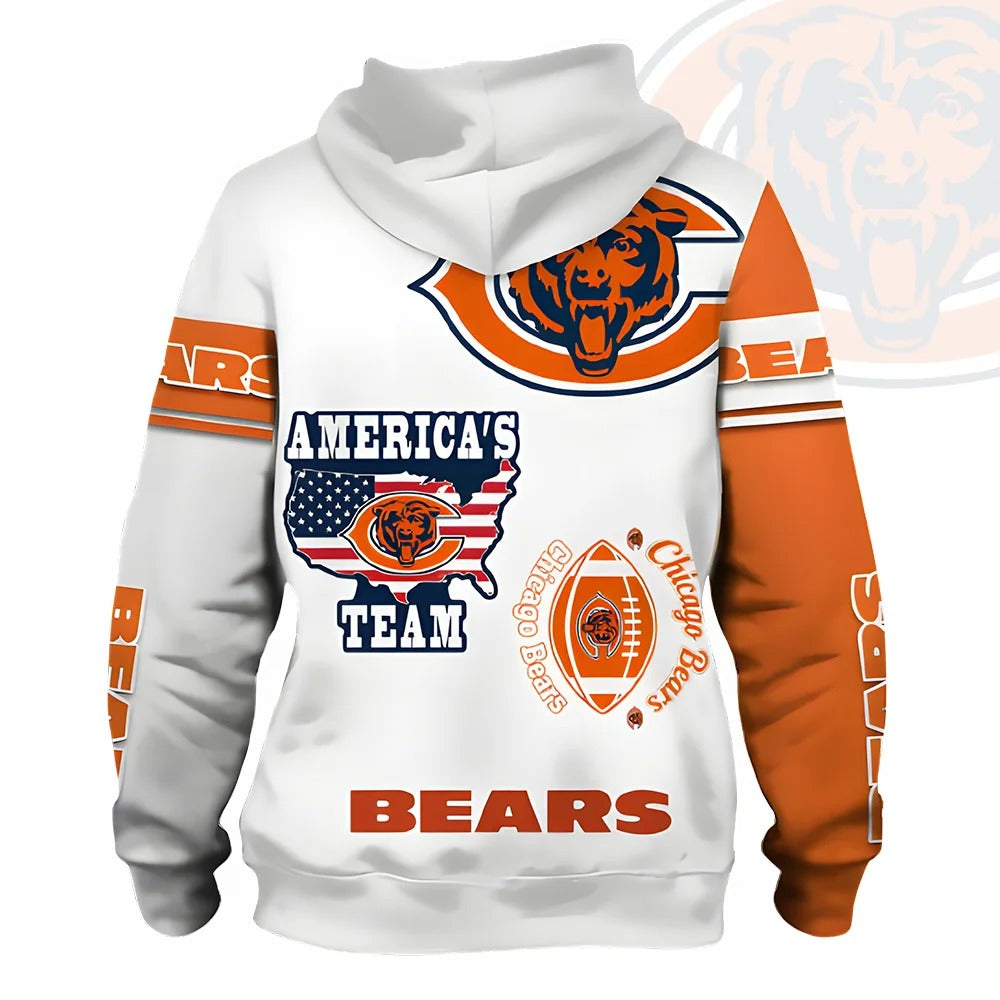 NFL x CHI V3 Zip Hoodie HLP