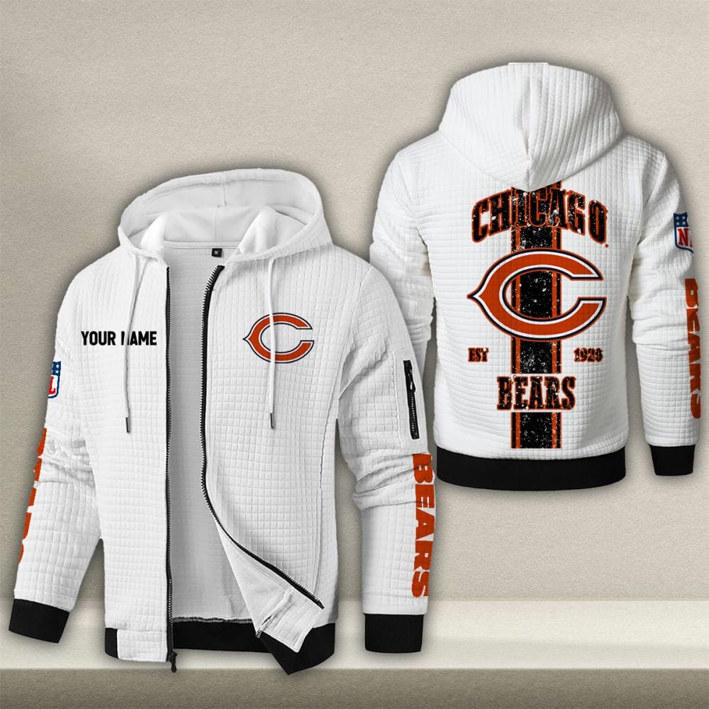 NFL x CHI Waffle Zip Hoodie HLP