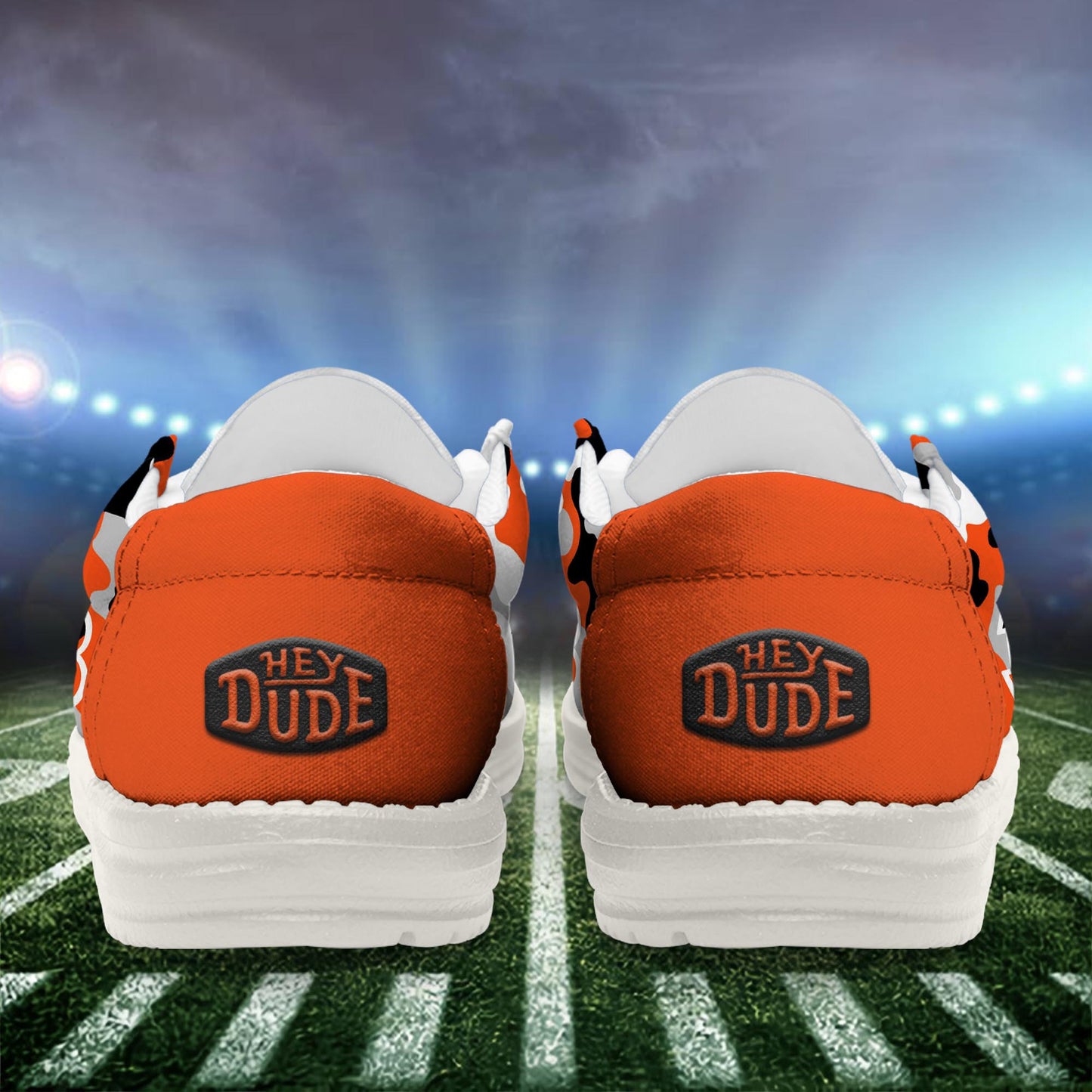 NFL x CIN Personalized Canvas Loafer Shoes HLP