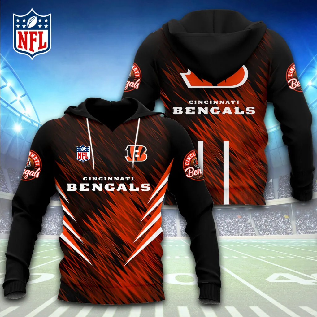 NFL x CIN Premium 3D Shirt DDT HLPHUONG