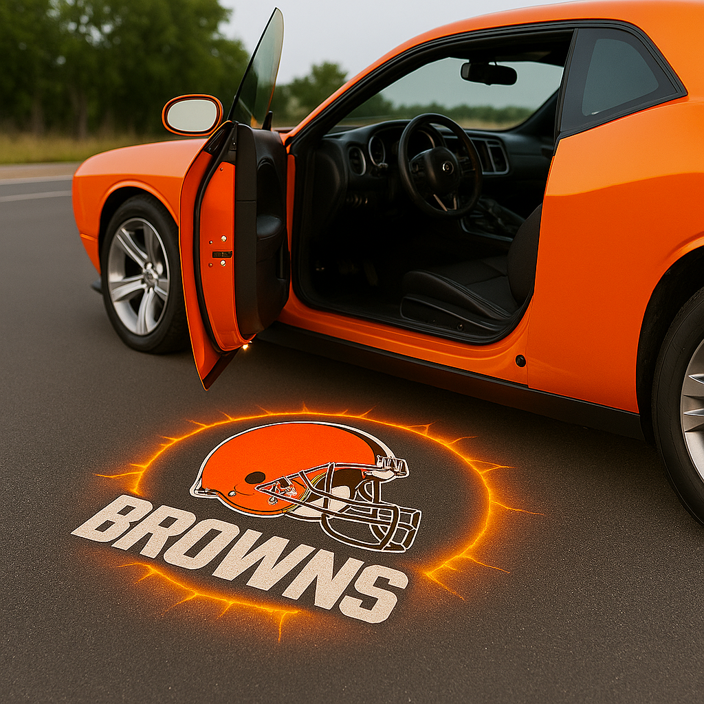 NFL x CLE Car Welcome Lights HLP