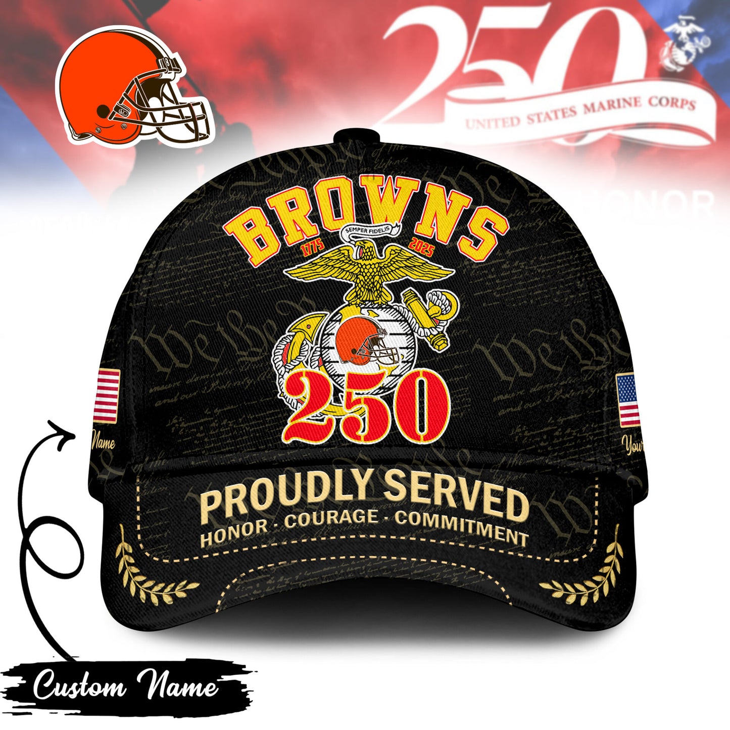 NFL x CLE Proudly Served Classic Cap HLP 251025