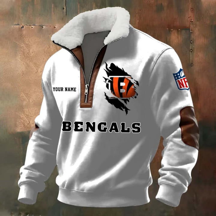 NFL x CNBG Fur Collar Sweatshirt V1 NAK