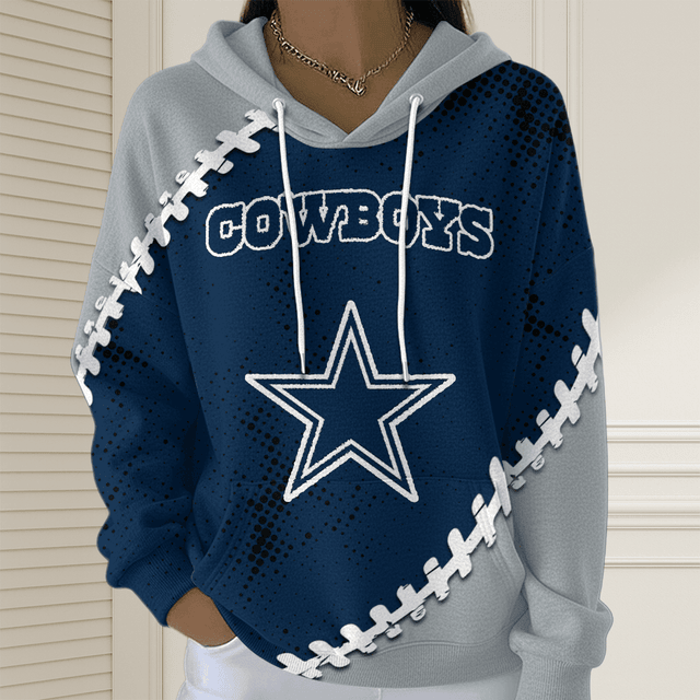 NFL x DAL Lace-Up Star Sweatshirt V1 NAK NHT