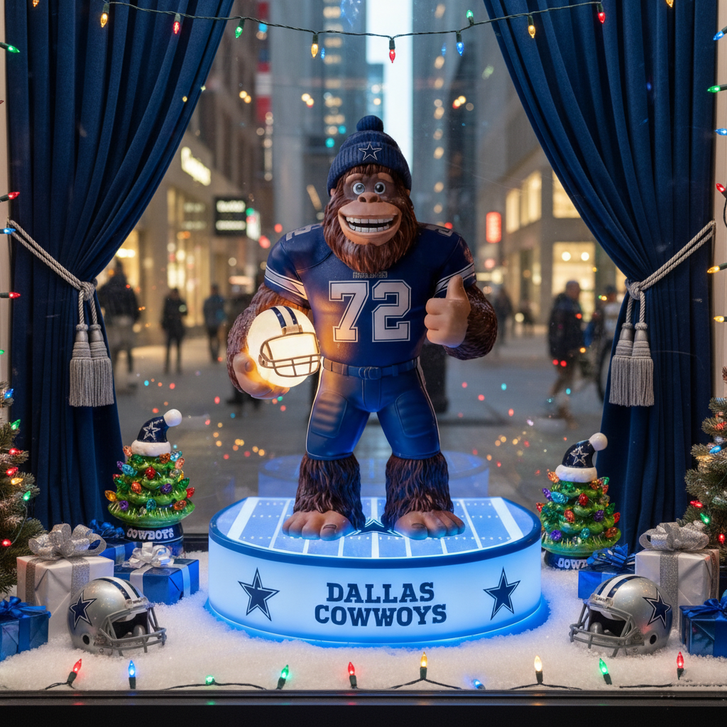 NFL x DAT Bigfoot Gridiron Guardian Collectible Statue V1 NAK