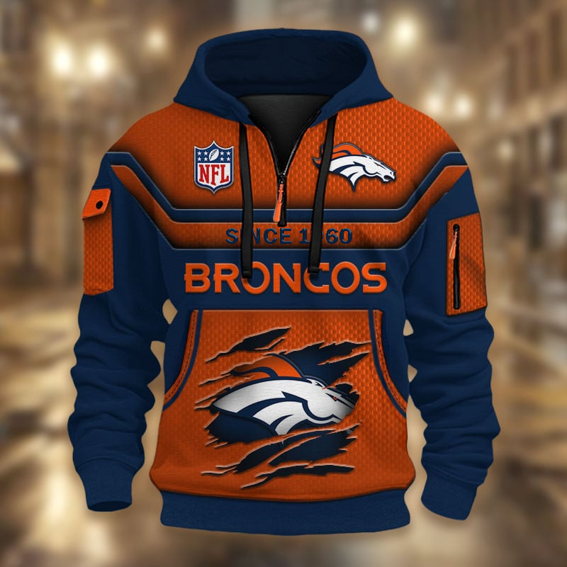 NFL x DB Multicolor Zip Hoodie Shirt DDT CTND