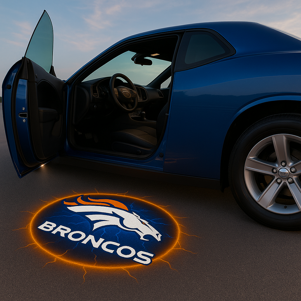 NFL x DEN Car Welcome Lights HLP