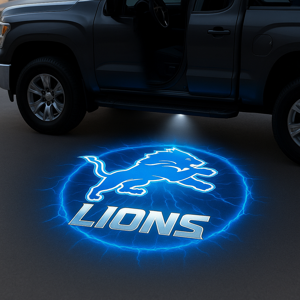 NFL x DET Car Welcome Lights HLP