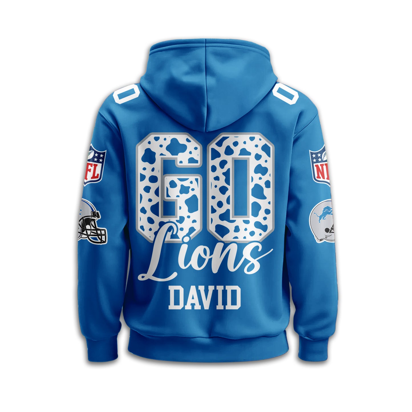 NFL x DET Go Personalized Hoodie HLP