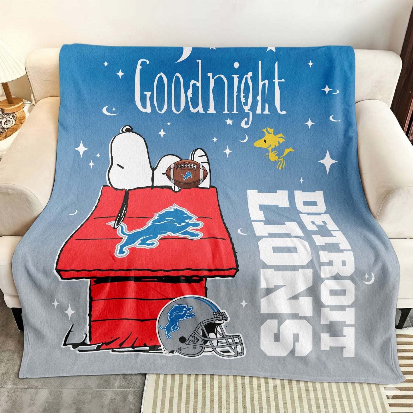 NFL x DET Snoopy Fan Blanket HLP 271025