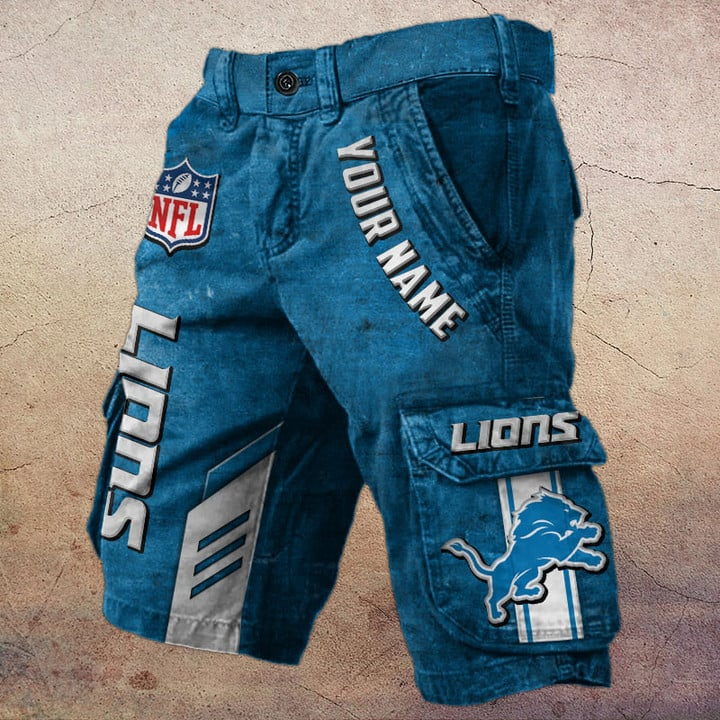 NFL x DTLN Personalized Cargo Shorts V1 NAK