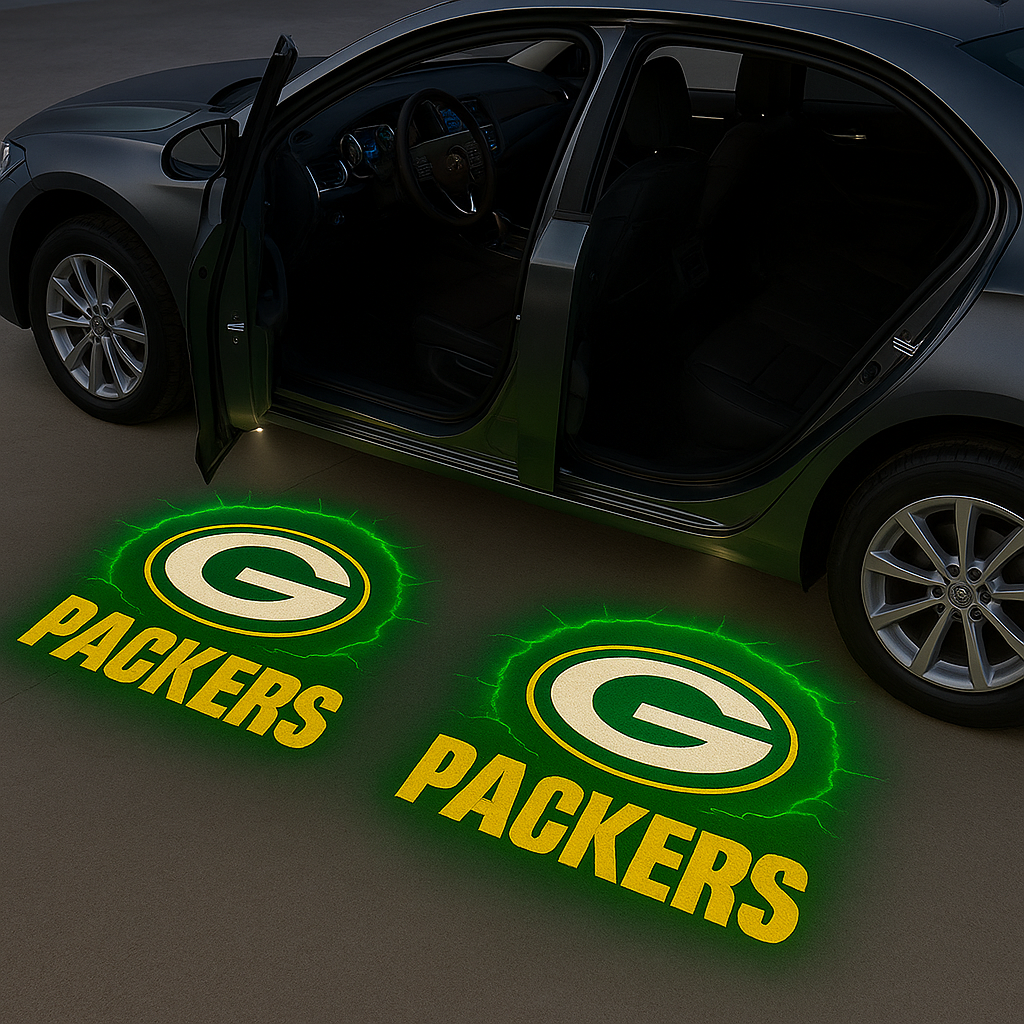 NFL x GB Car Welcome Lights HLP