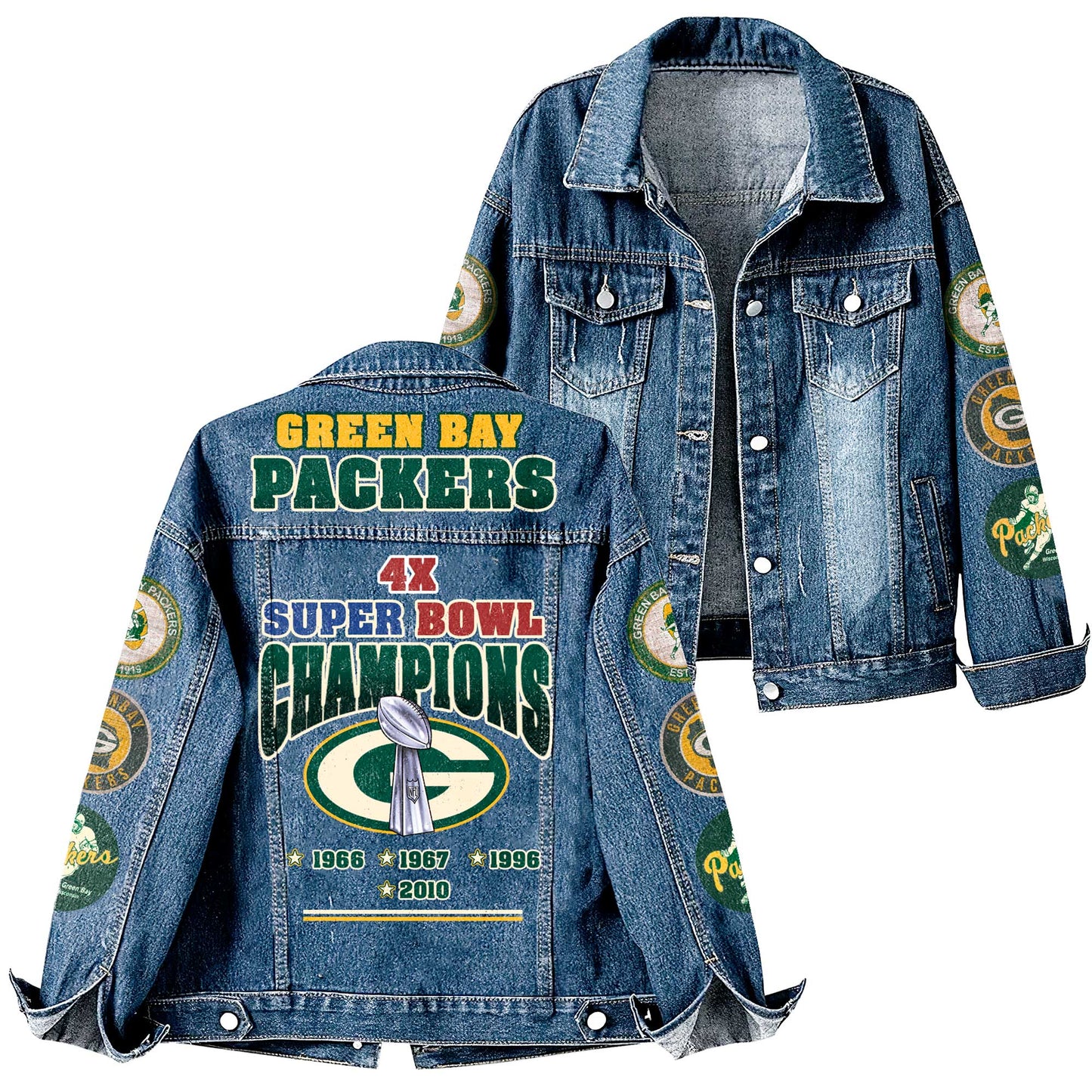 NFL x GB Champions Denim Jacket HLP