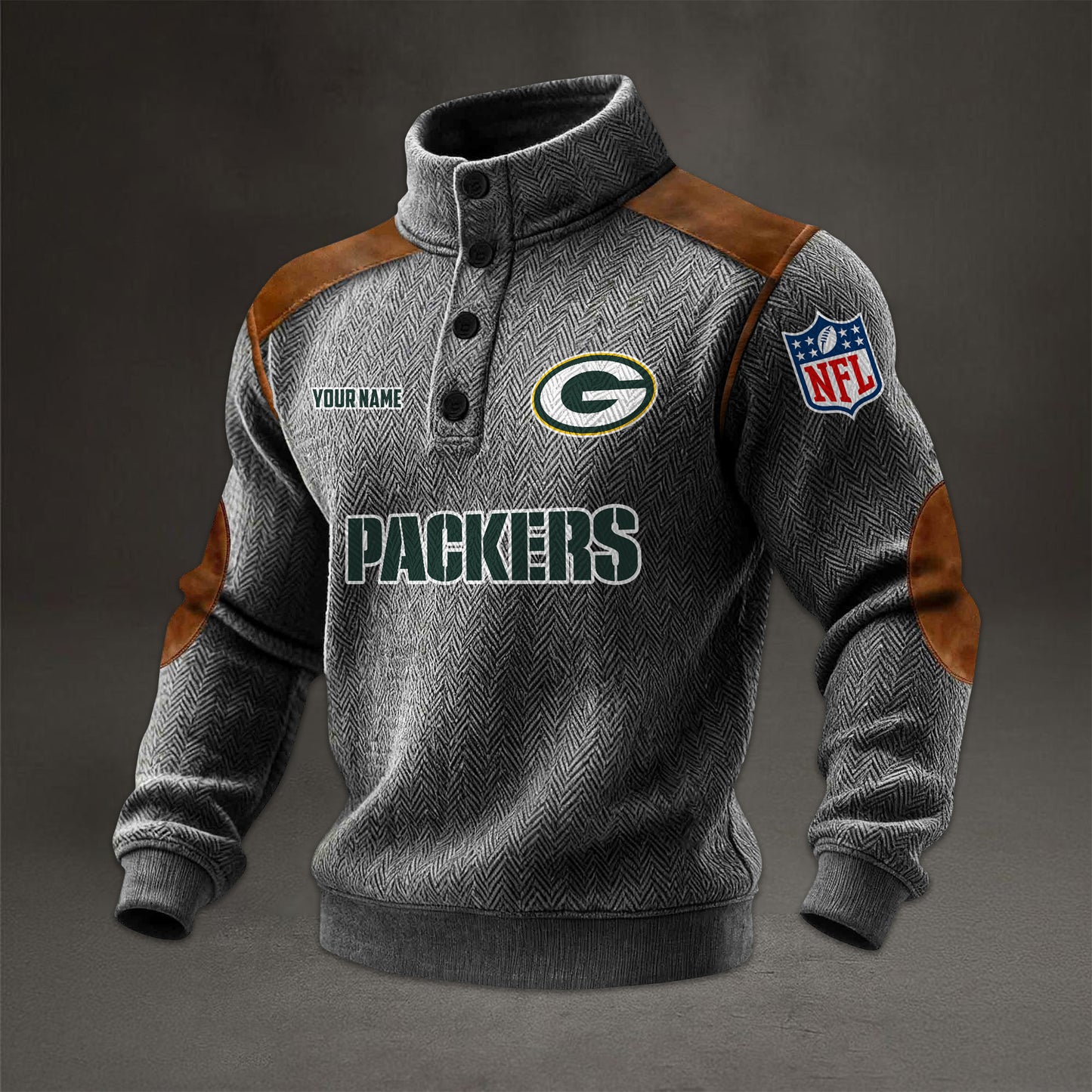 NFL x GB Men stand-up collar sweatshirt V1 NAK NHM