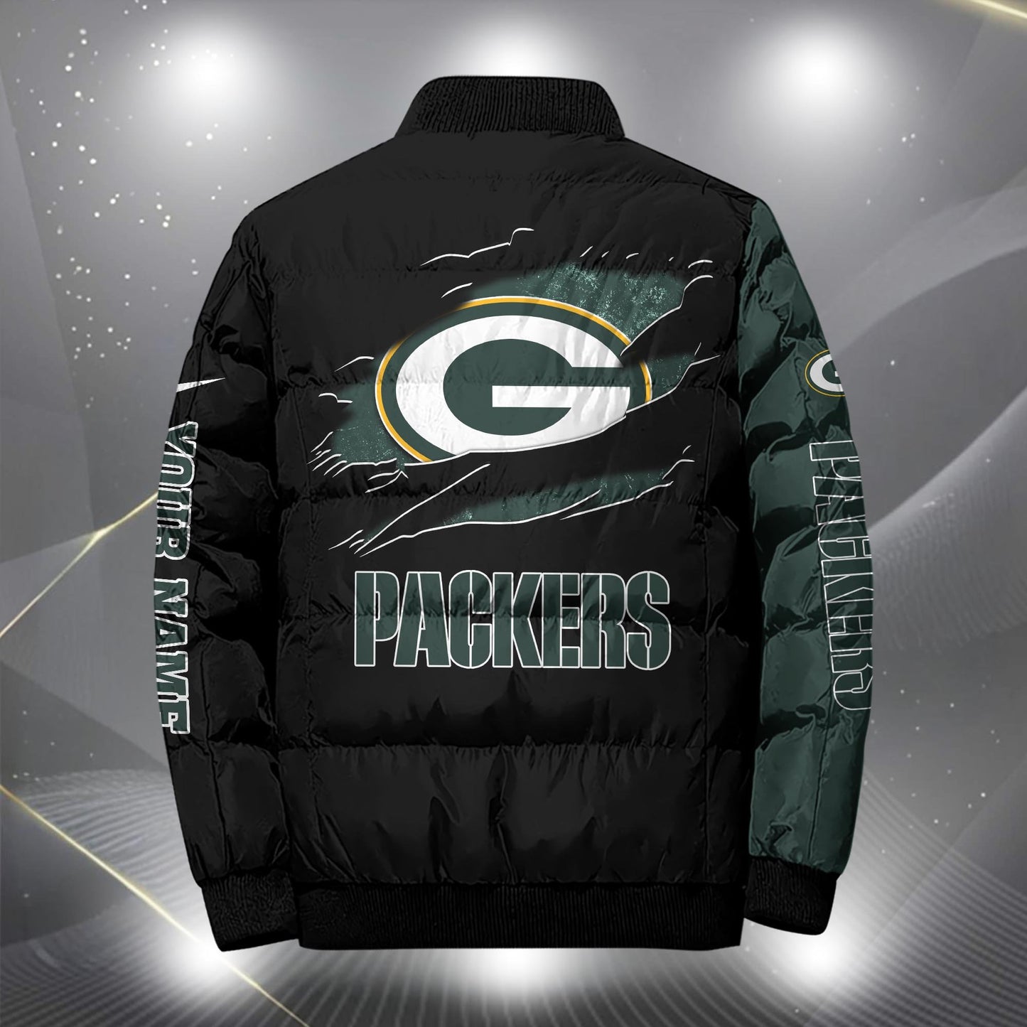 NFL x GB Personalized Puffer Jacket HLP