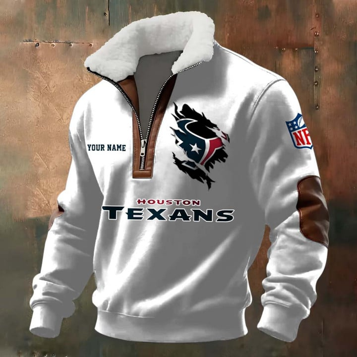 NFL x HT Fur Collar Sweatshirt V1 NAK