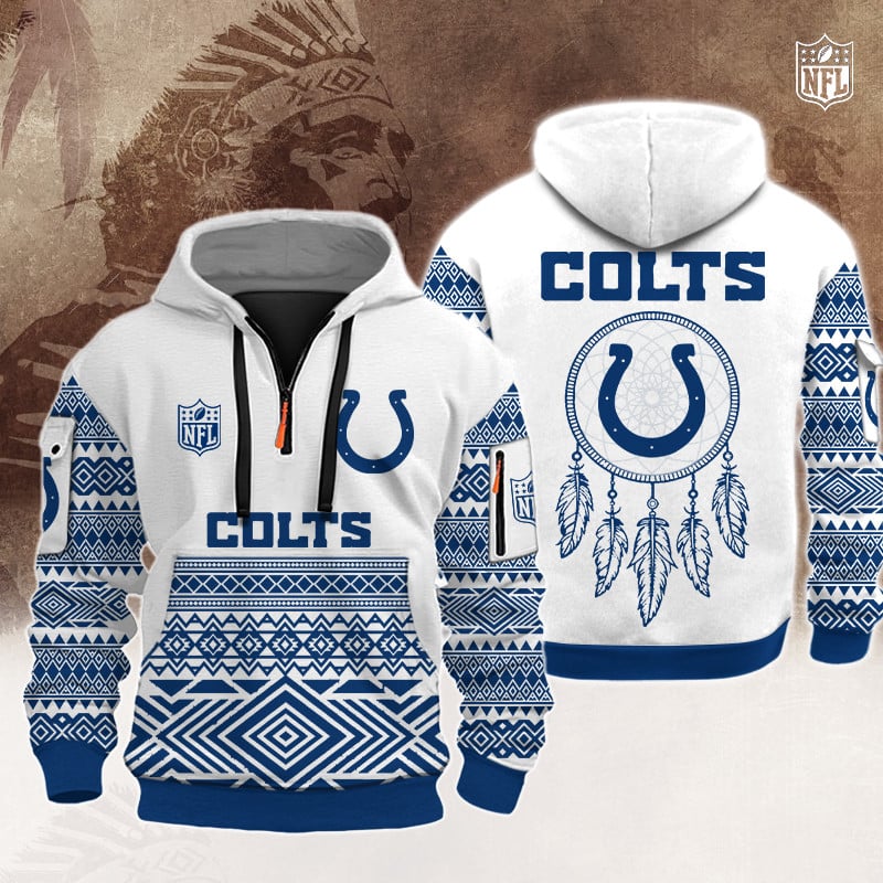 NFL x IND Native Half-zip Hoodie HLP