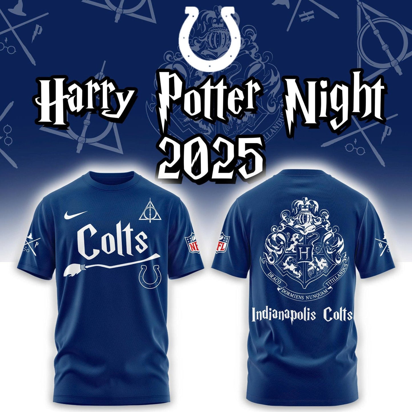 NFL x IND x Harry Potter 3D Shirt HLP 251025