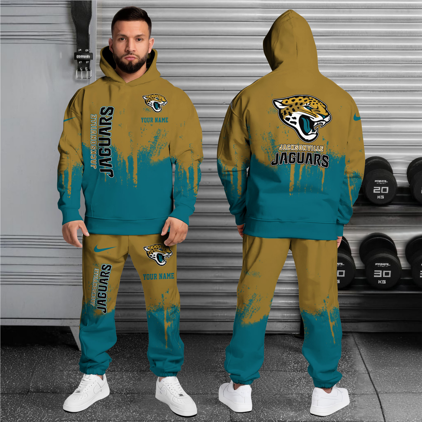 NFL x JJ Combo Hoodie And Sweatpants V1 NAK NHT