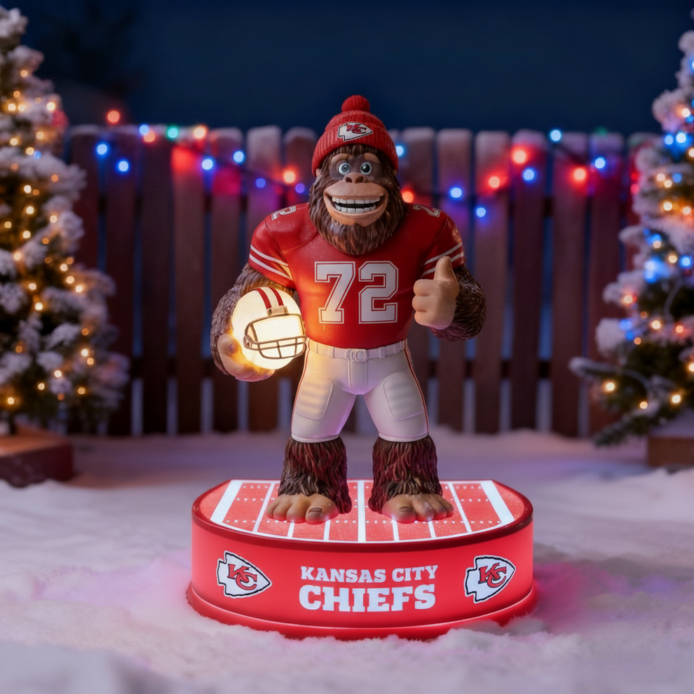 NFL x KC Bigfoot Gridiron Guardian Collectible Statue V1 NAK