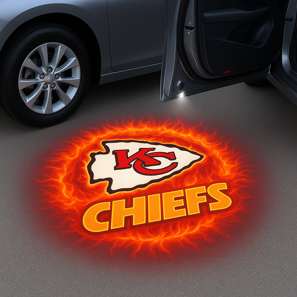 NFL x KC Car Welcome Lights HLP