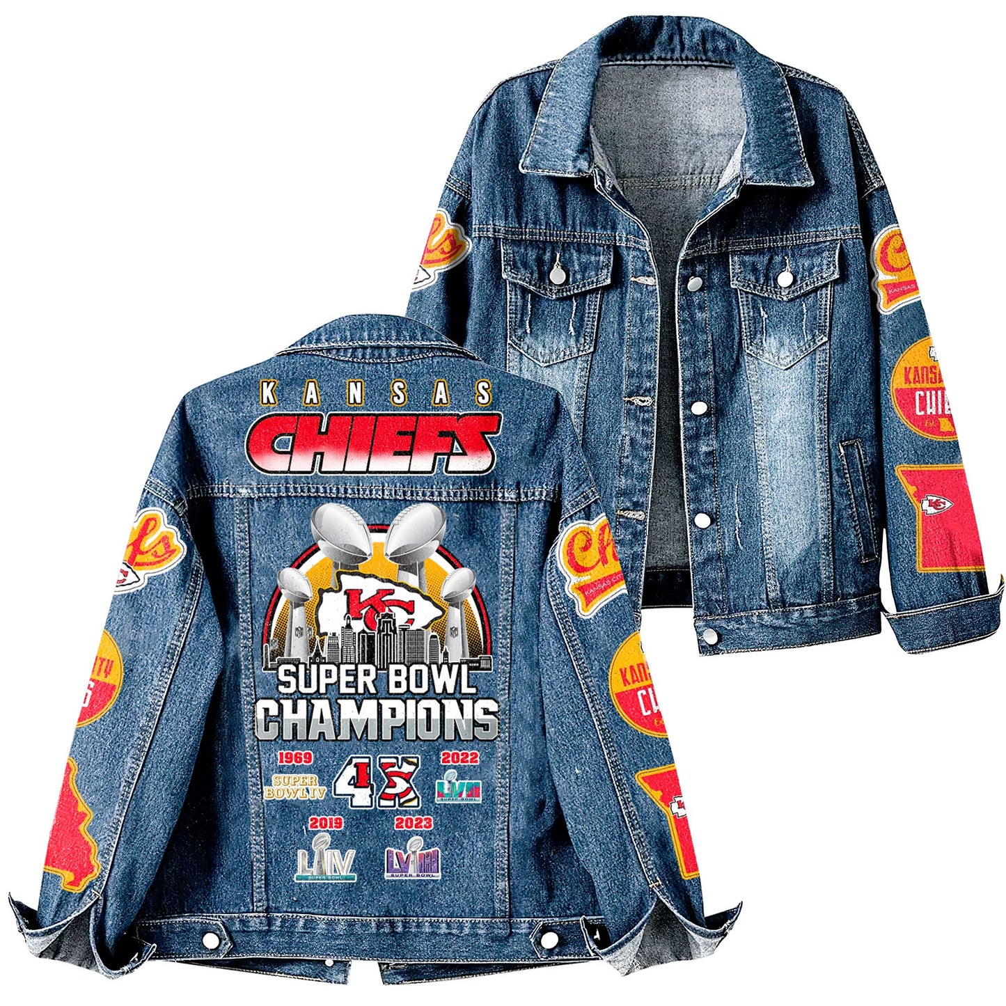 NFL x KC Champions Denim Jacket HLP