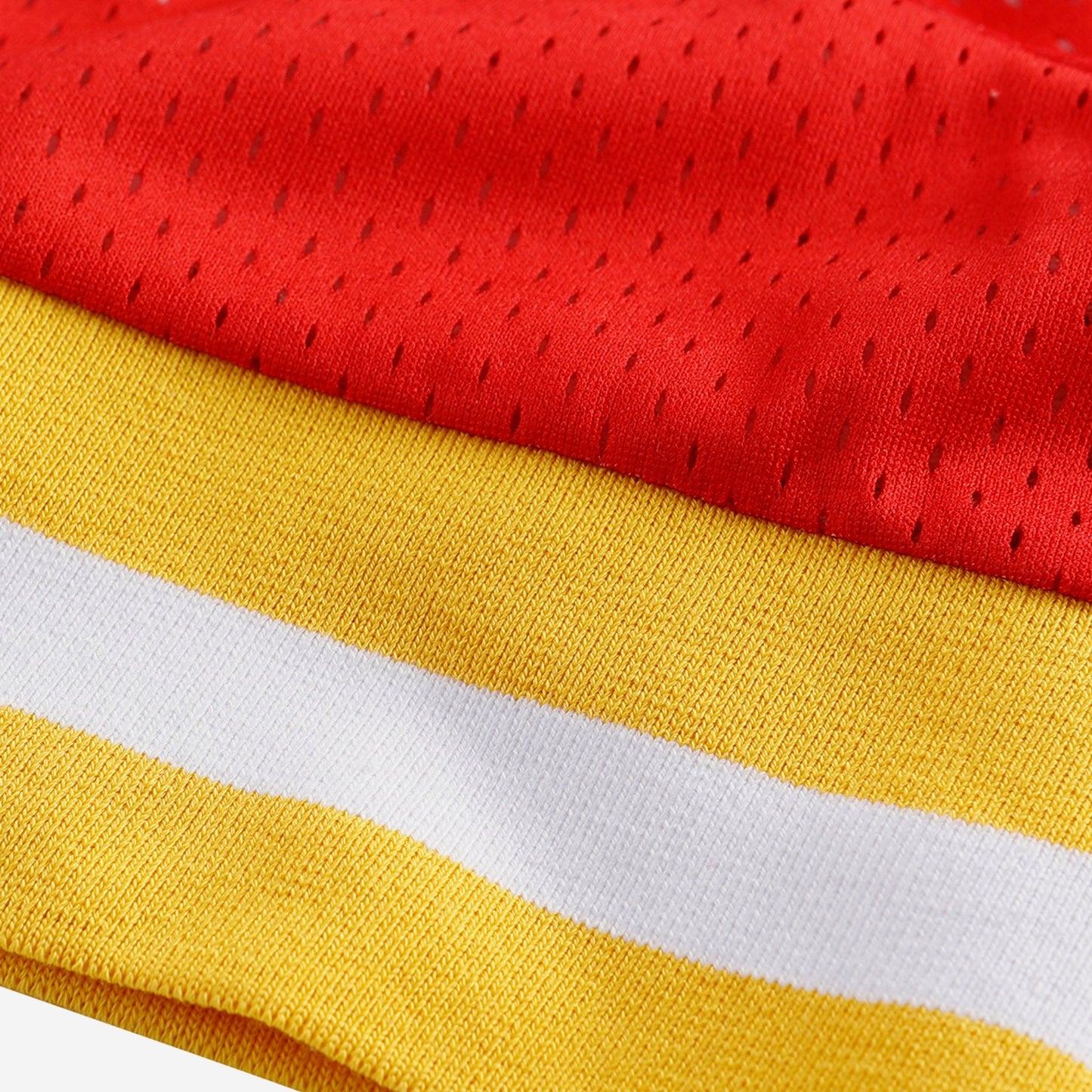 NFL x KC Womens Gameday Custom Number Mesh Crop Top HLP