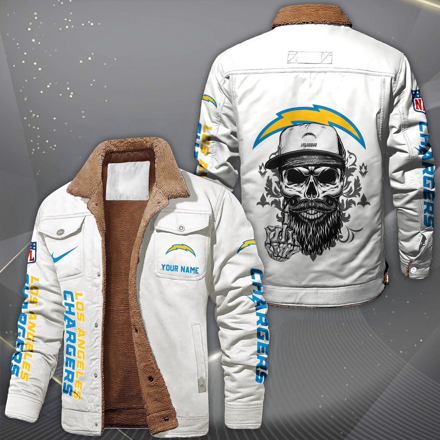 NFL x LAC Fleece Lined Cargo Jacket HLP