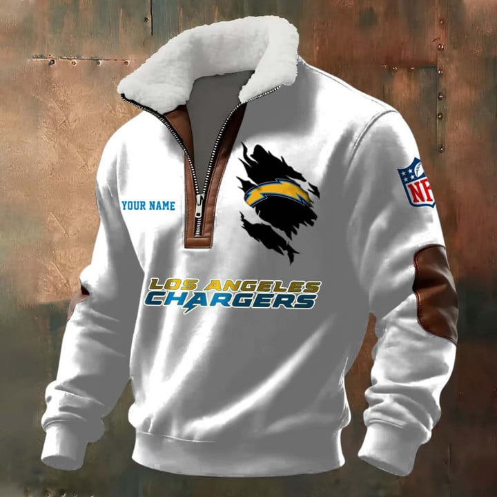 NFL x LAC Fur Collar Sweatshirt V1 NAK