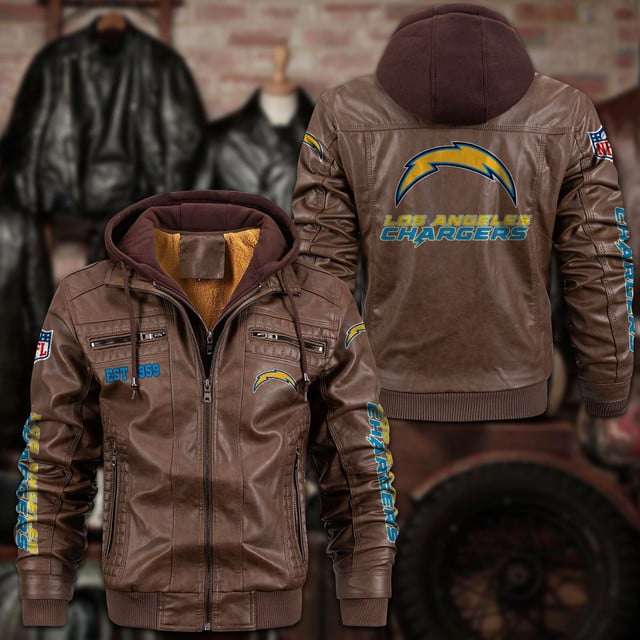 NFL x LAC Leather jacket V1 NAK