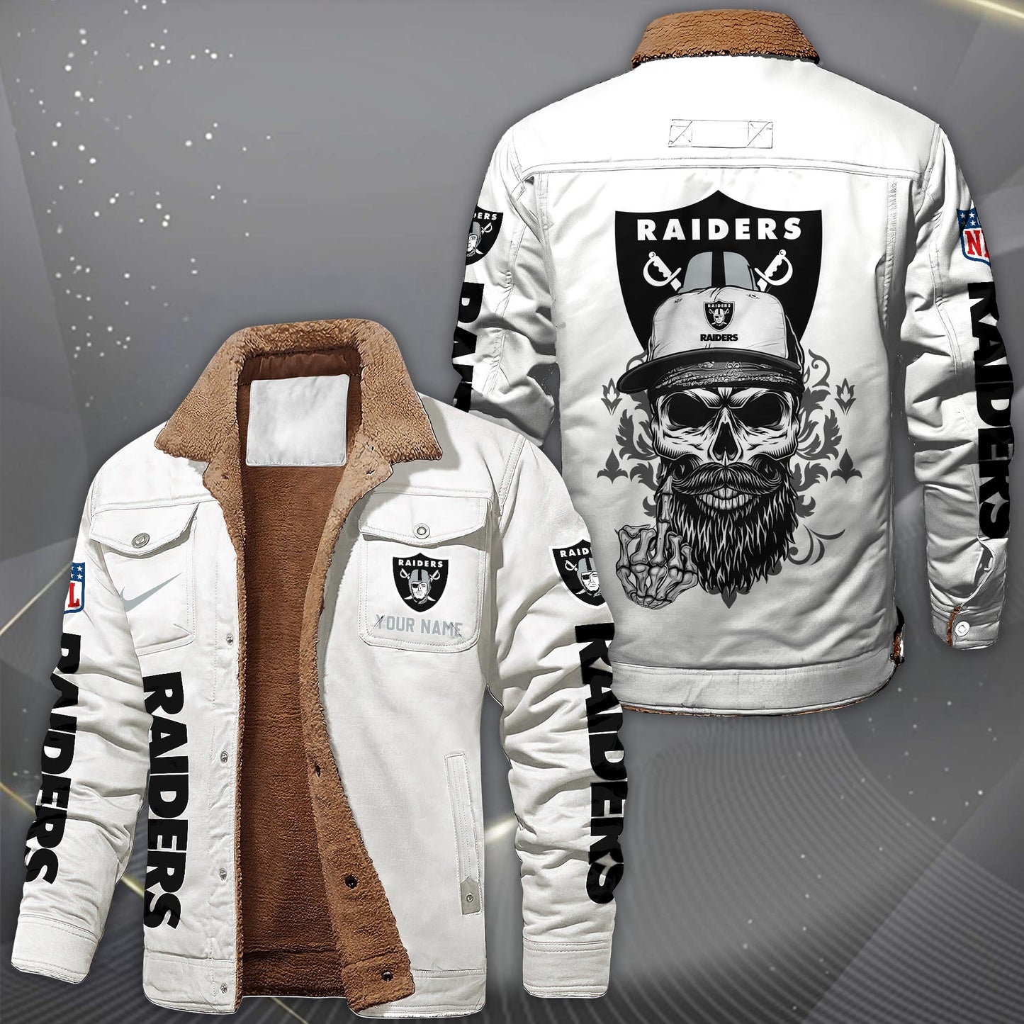 NFL x LV Fleece Lined Cargo Jacket HLP