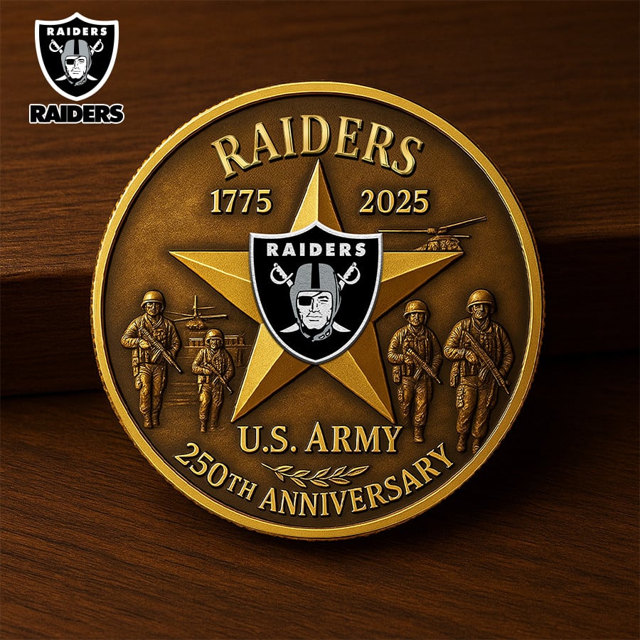 NFL X LV Premium U.S Army Anniversary Coin HLP