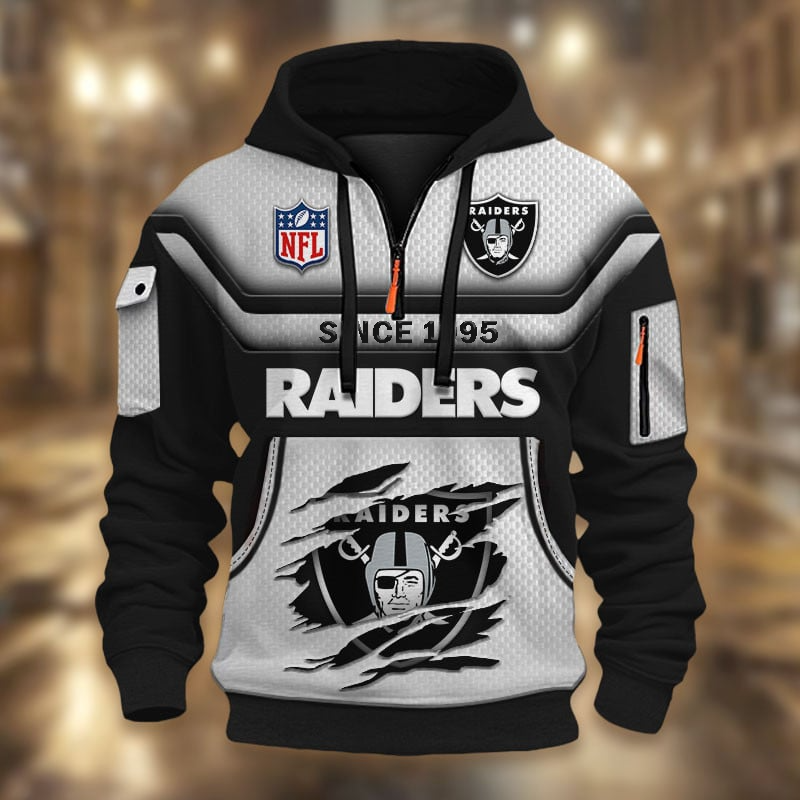 NFL x LVR Multicolor Zip Hoodie Shirt DDT CTND