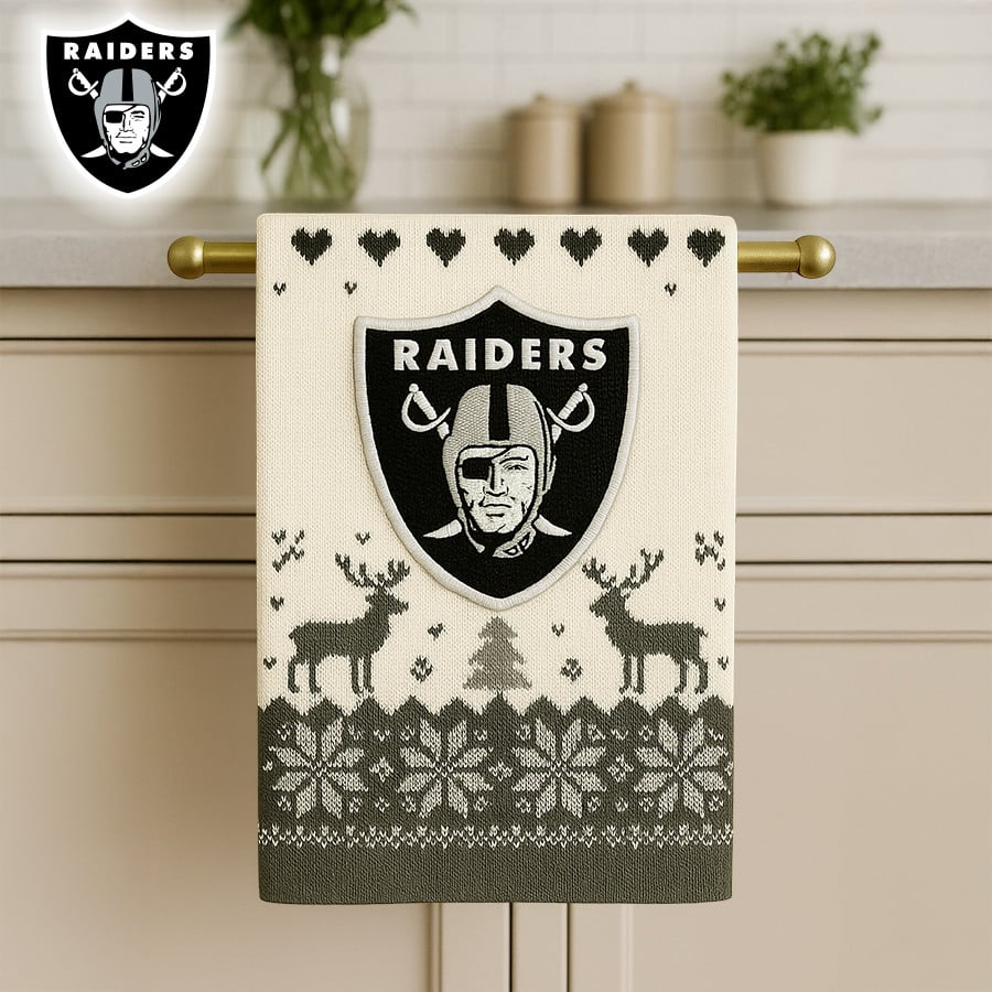 NFL x LVR Premium NFL Christmas Kitchen Towel V1 NAK