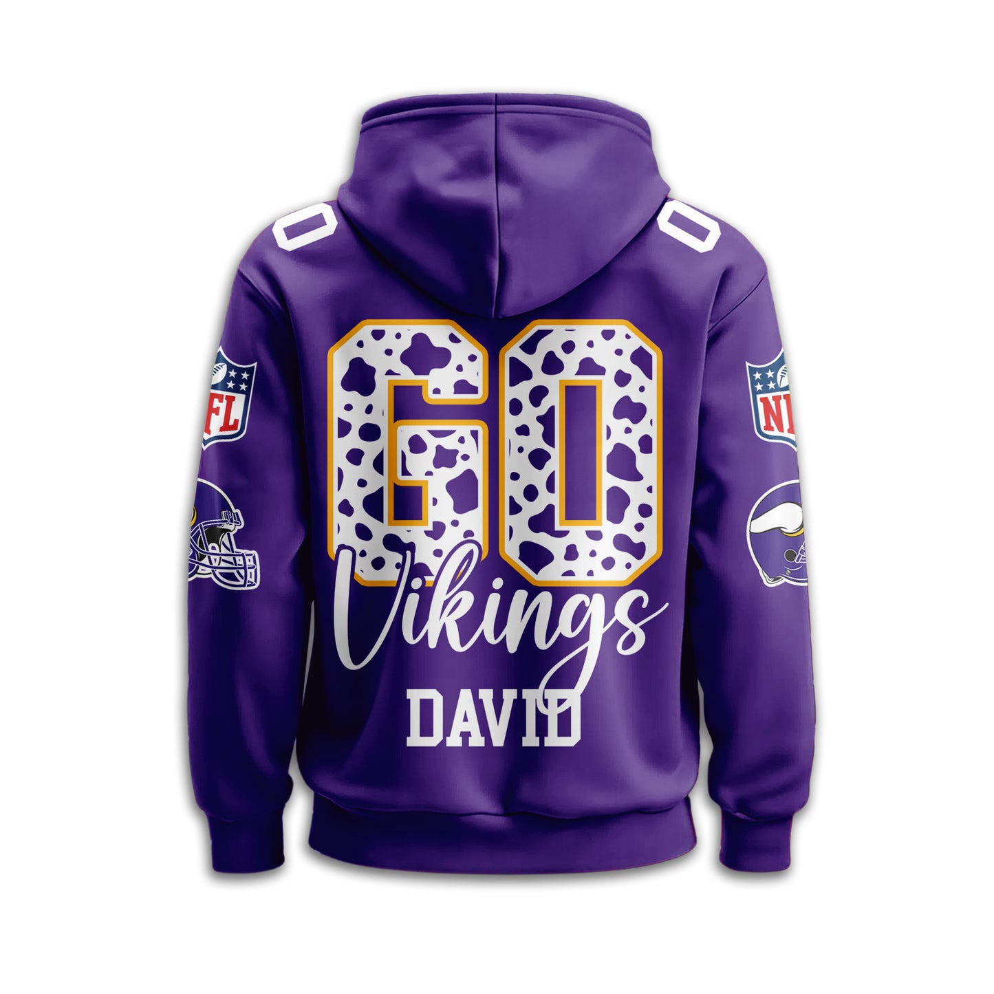 NFL x MIN Go Personalized Hoodie HLP