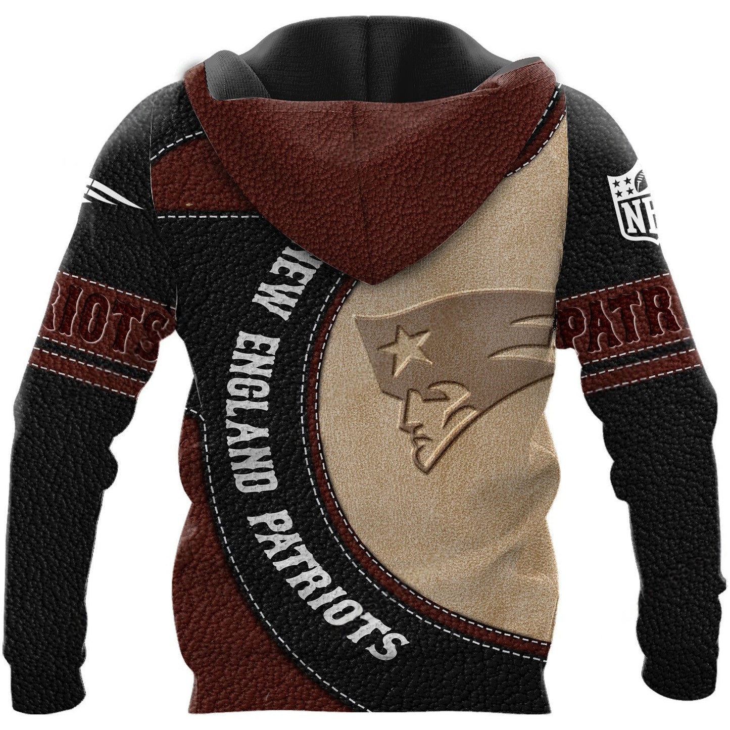 NFL x NE Leather Pride Personalized Hoodie HLP