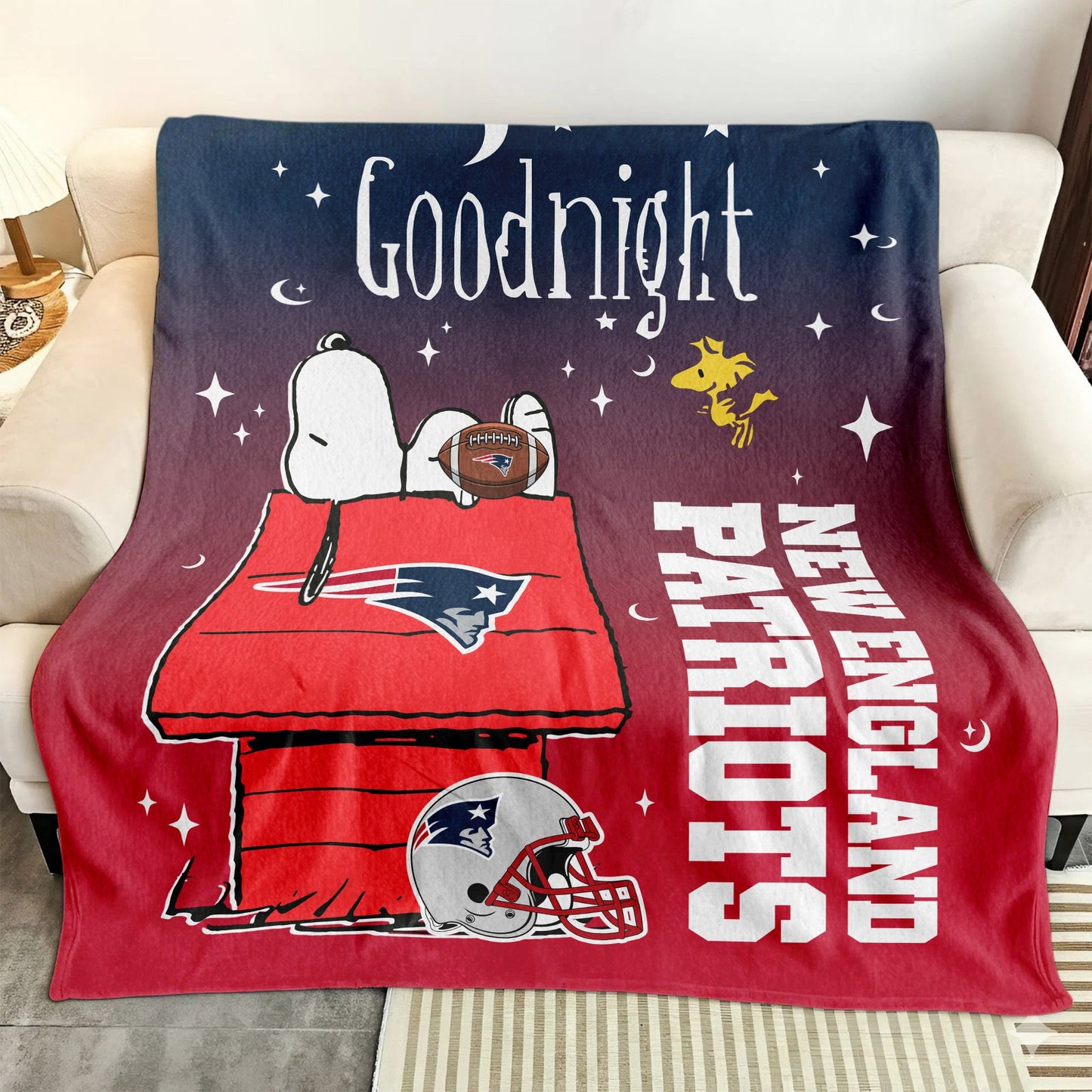 NFL x NE Snoopy Fan Blanket HLP 271025
