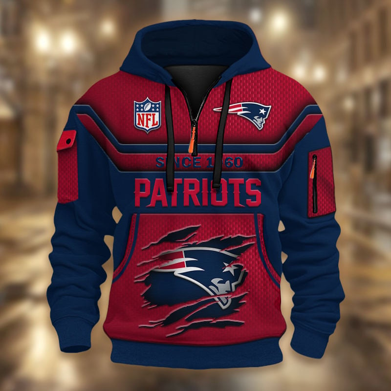 NFL x NEP Multicolor Zip Hoodie Shirt DDT CTND