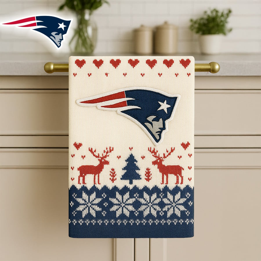 NFL x NEP Premium NFL Christmas Kitchen Towel V1 NAK