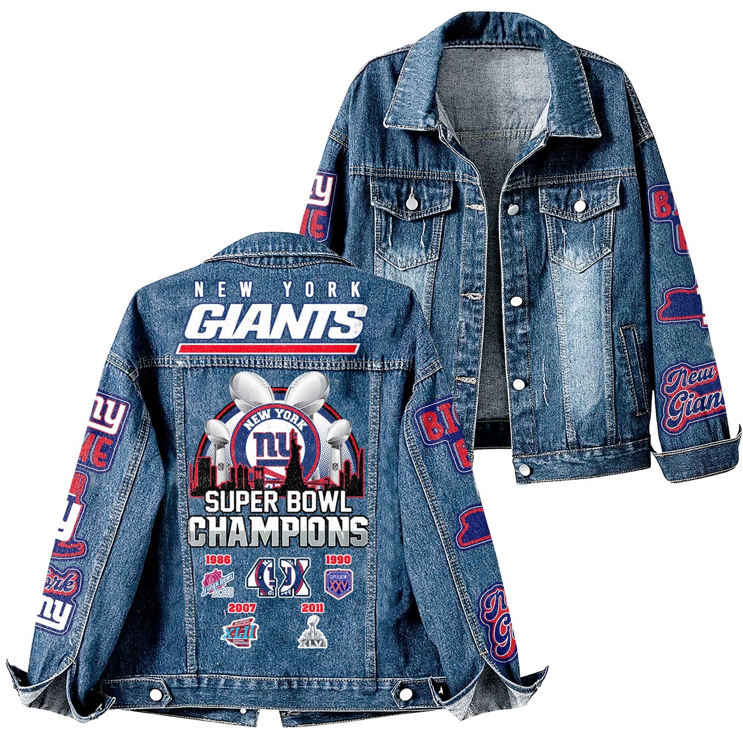 NFL x NYG Champions Denim Jacket HLP