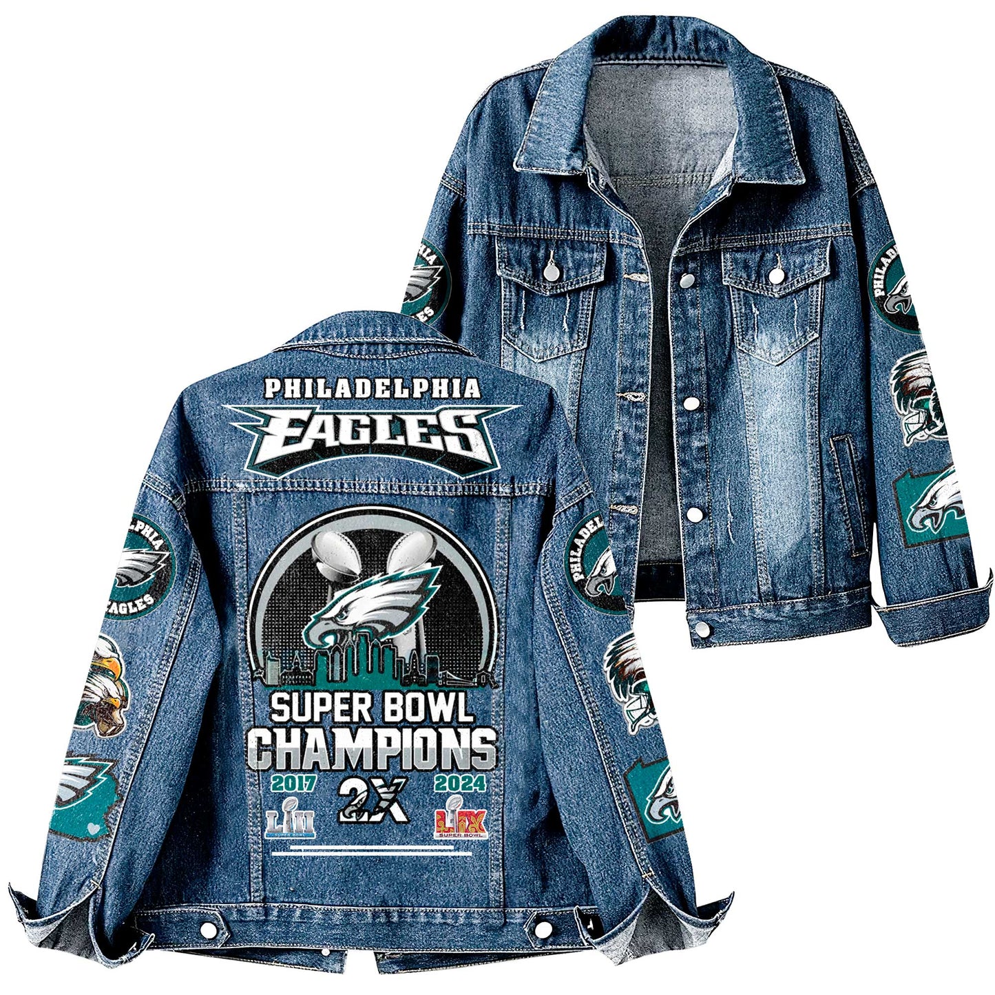 NFL x PHI Champions Denim Jacket HLP