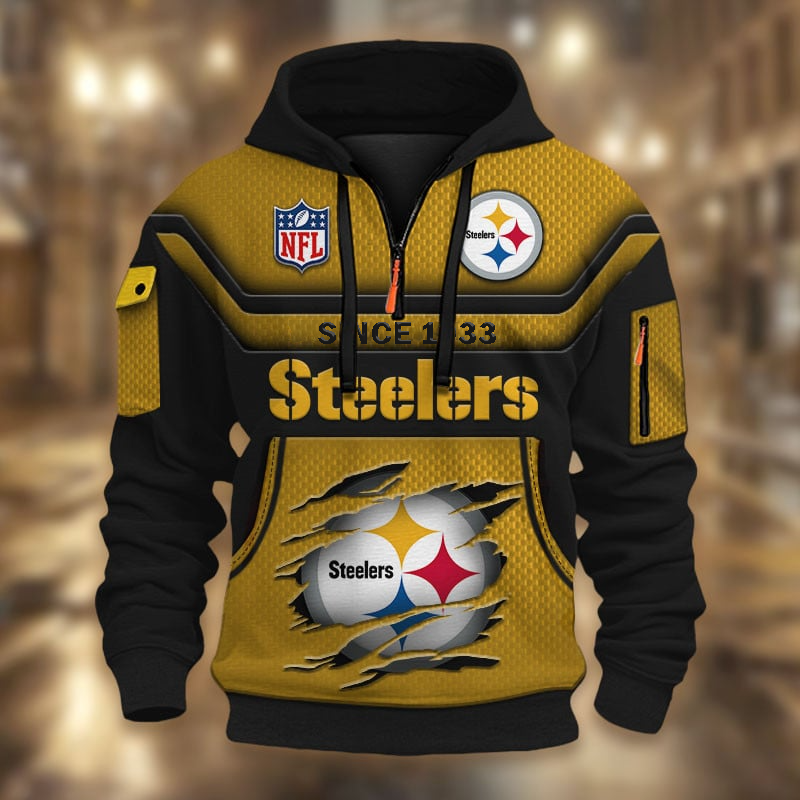 NFL x PS Multicolor Zip Hoodie Shirt DDT CTND