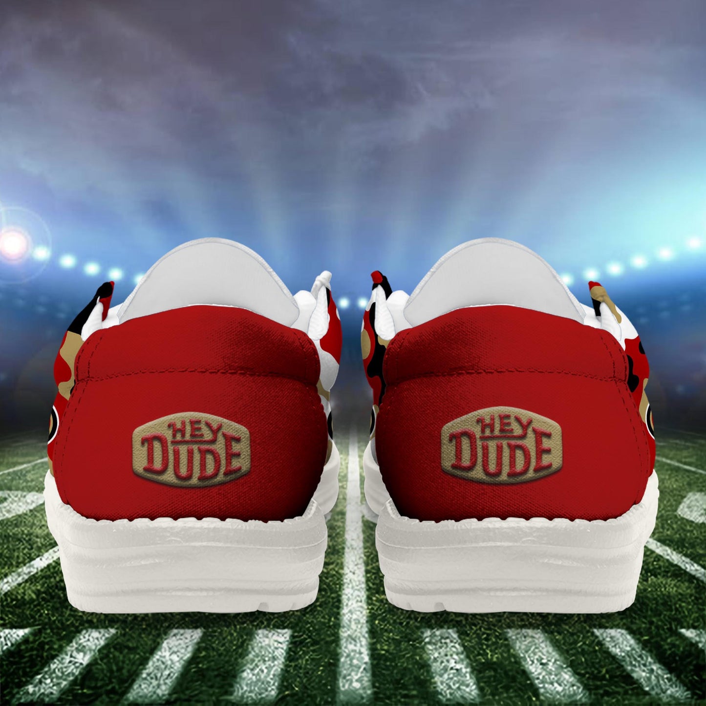 NFL x SF Personalized Canvas Loafer Shoes HLP