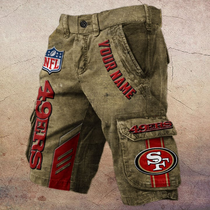 NFL x SF Personalized Cargo Shorts V1 NAK