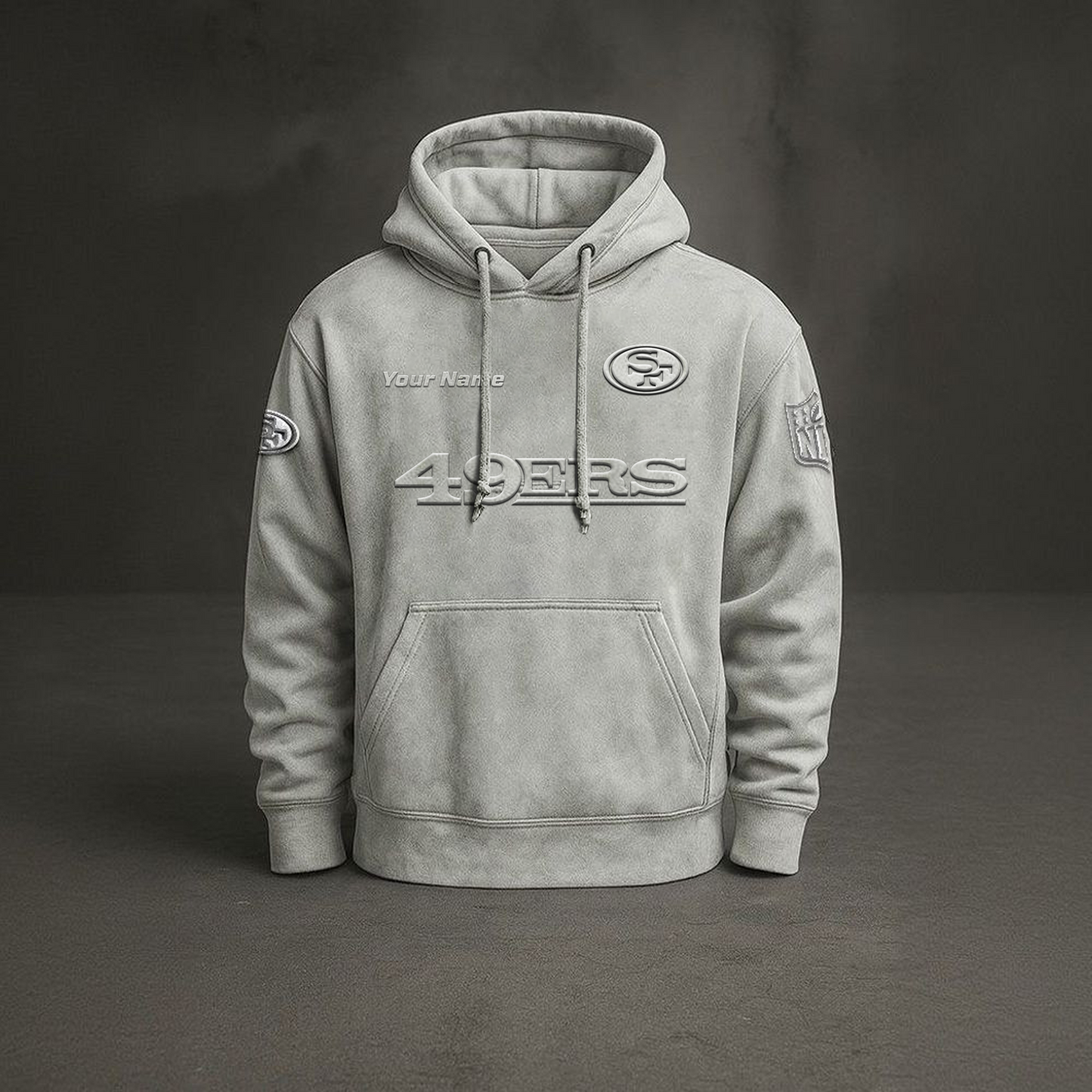 NFL x SF Suede Texture 3D Hoodie 2110 V2 NAK HTLP