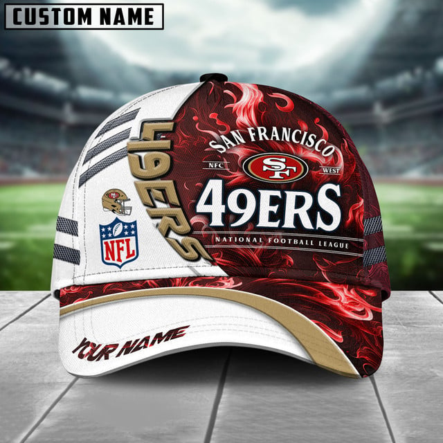 NFL x SF White Out Magma Pattern Football Cap Editions Limited V1 NAK