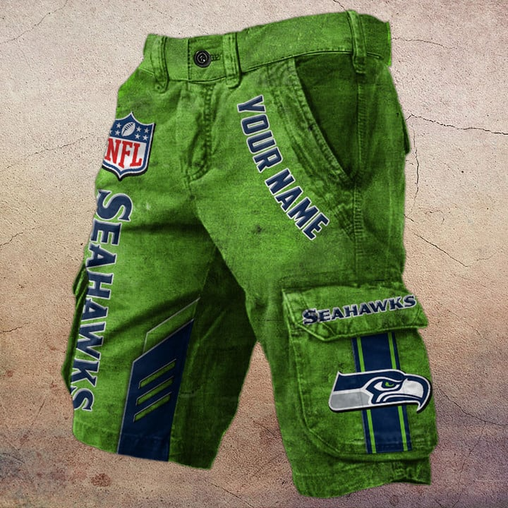 NFL x SS Personalized Cargo Shorts V1 NAK